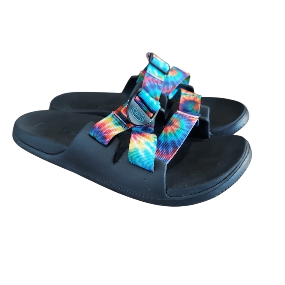 Chaco Chillos Tie Dye Slides